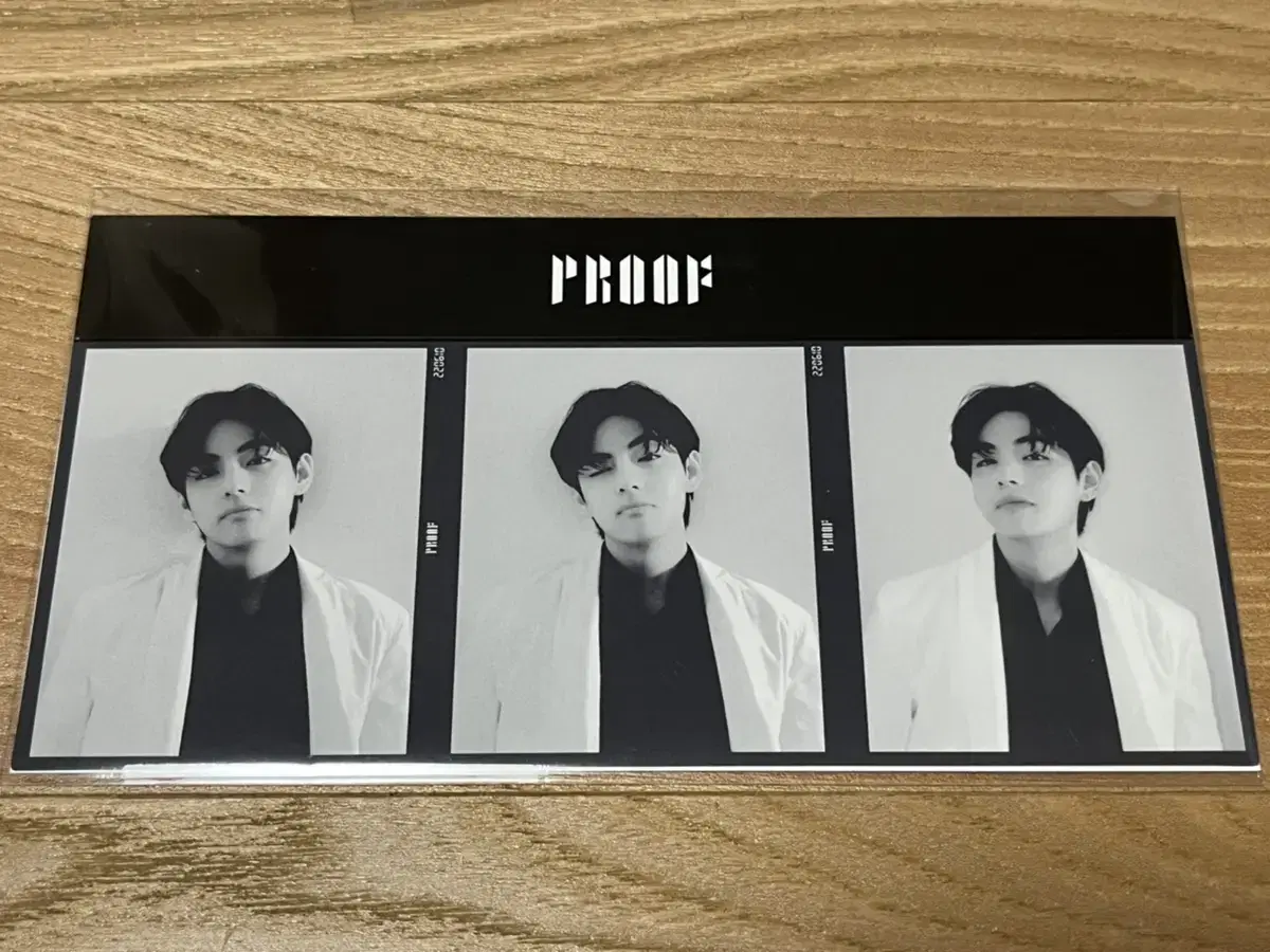 Bangtan Proof WeversPre-Order Benefit Three-Cut Taehyung