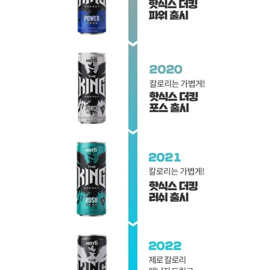 [무료배송] 핫식스 더킹 355ml 24캔 (더킹포스, 더킹러쉬)