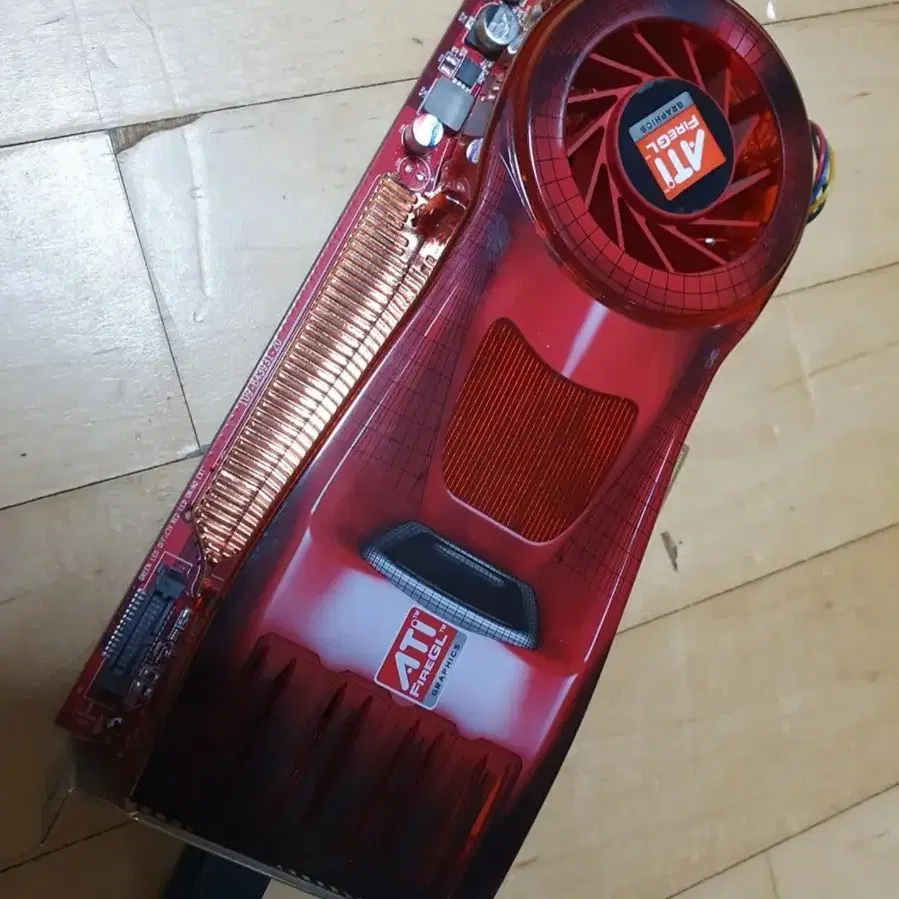 ati fire gl v7700 그래픽카드