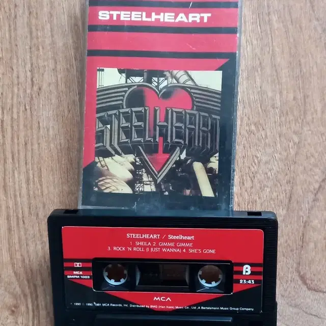 steelheart 스틸하트 카세트테이프