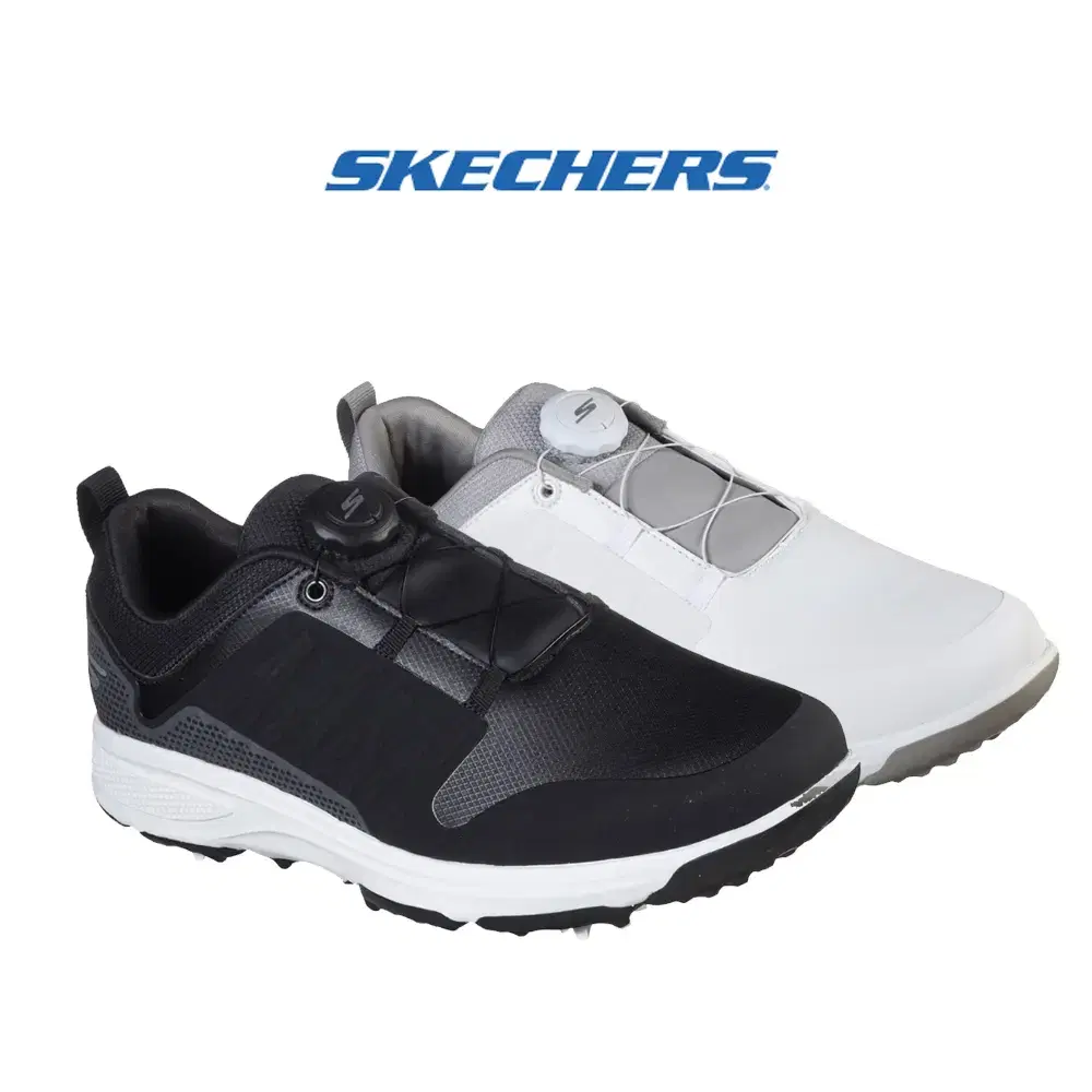 SKECHERS 고골프남성골프화 스파이크다이얼락 260mm블랙+신발가방