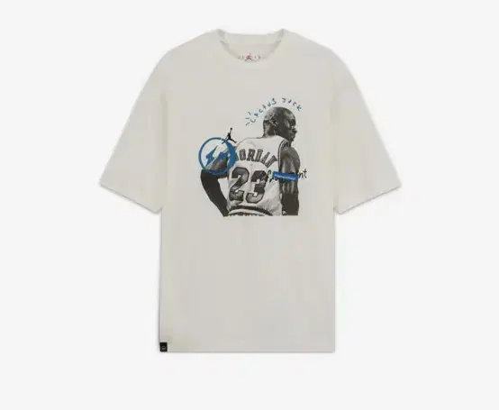 Jordan x Travis Scott x Fragment T-Shirt L New