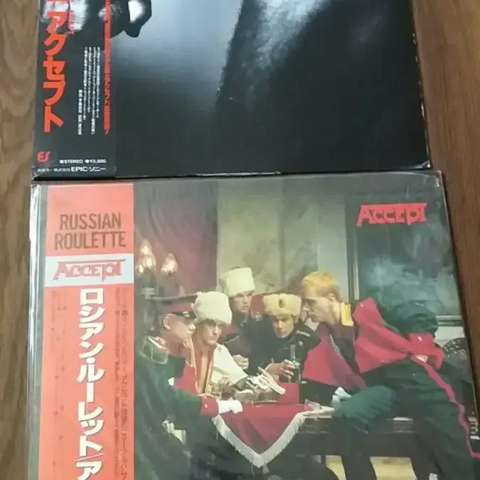 accept lp 일괄 악셉트 일본반 엘피