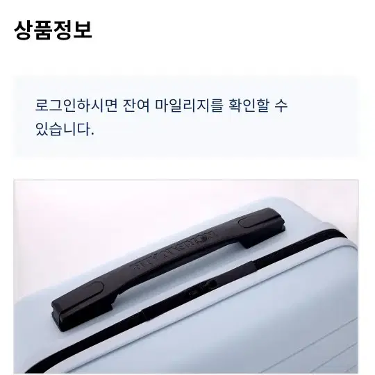 대한항공 트레블 레디백