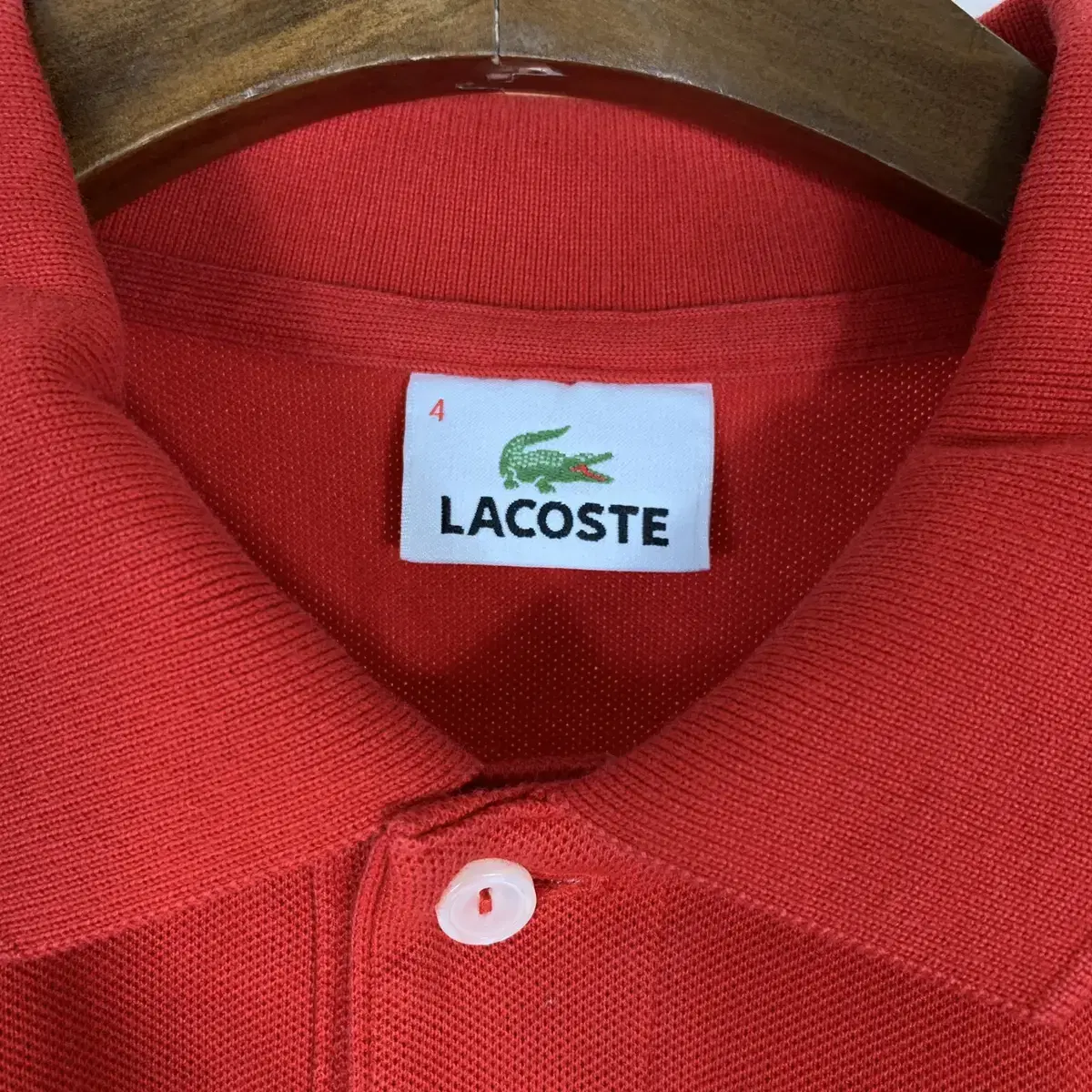 lacoste 라코스테 레드 카라티 #pk22