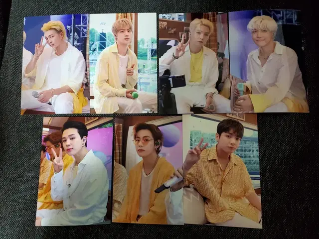 bts 방탄 소우주 blu-ray 블레 photocard set