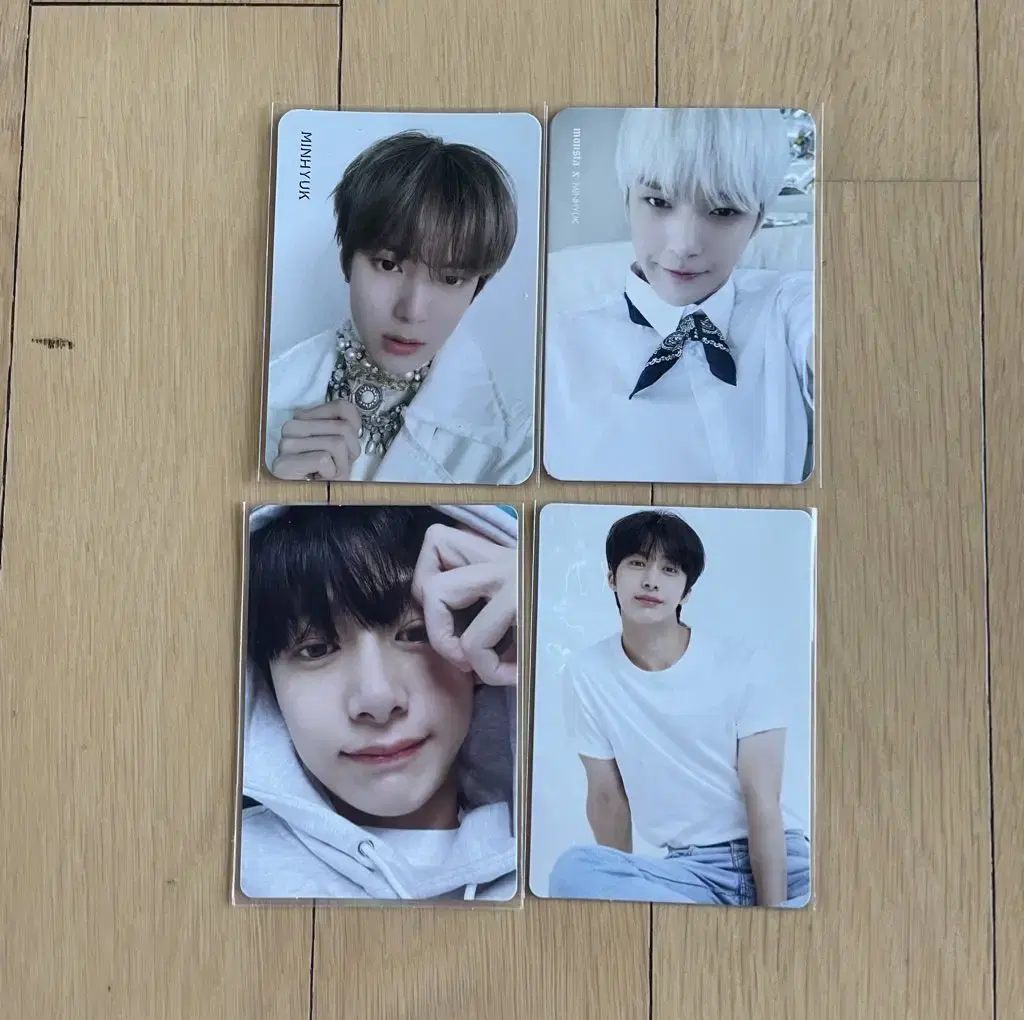 Monsta X minhyuk hyungwon photocard wts Alligator Weahier Founding WelageA Hoodie