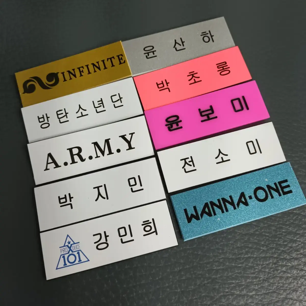 Idol Name Badges