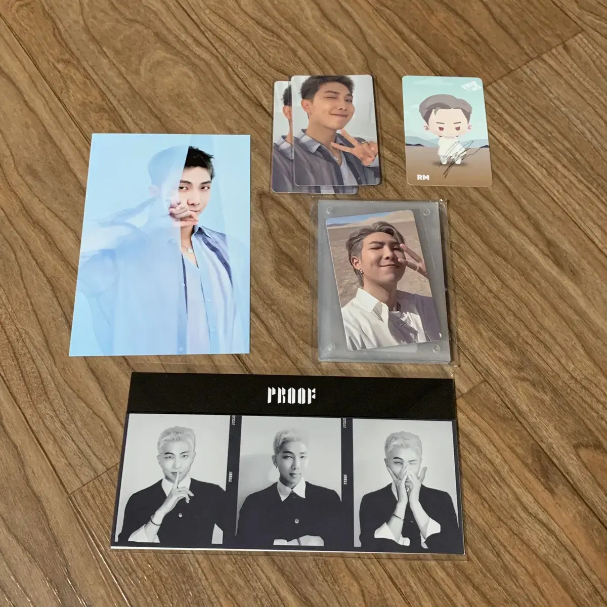 방탄소년단 ) 방탄 프루프 남준 proof 위버스 특전 포카