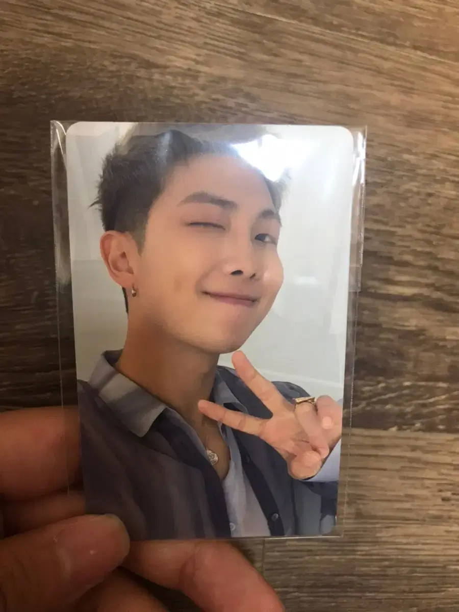 Bangtan rm Proof Photocard