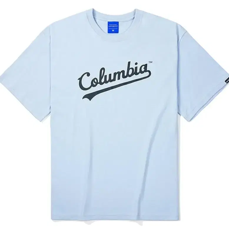 COLUMBIA TAIL LOGO T-SHIRTS 라이트블루 L사이즈