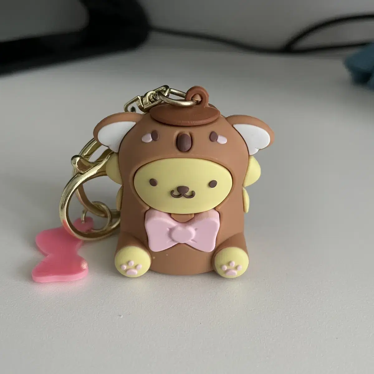 Pompompurine keyring