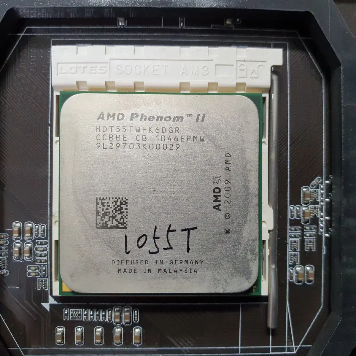 AMD 투반1055T CPU + AM3 메인보드 셋트