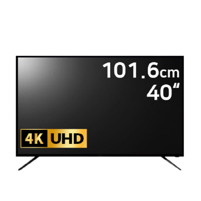 40인치 UHD 4K LED TV 미개봉 새제품 무료배송 모니터