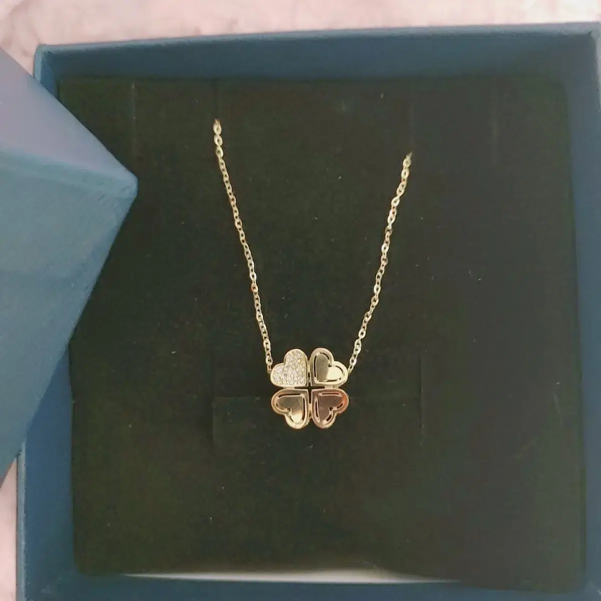 14k Lucky Clover Necklace