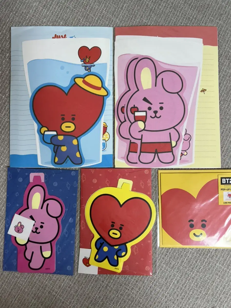 BT21 Stationery Set New