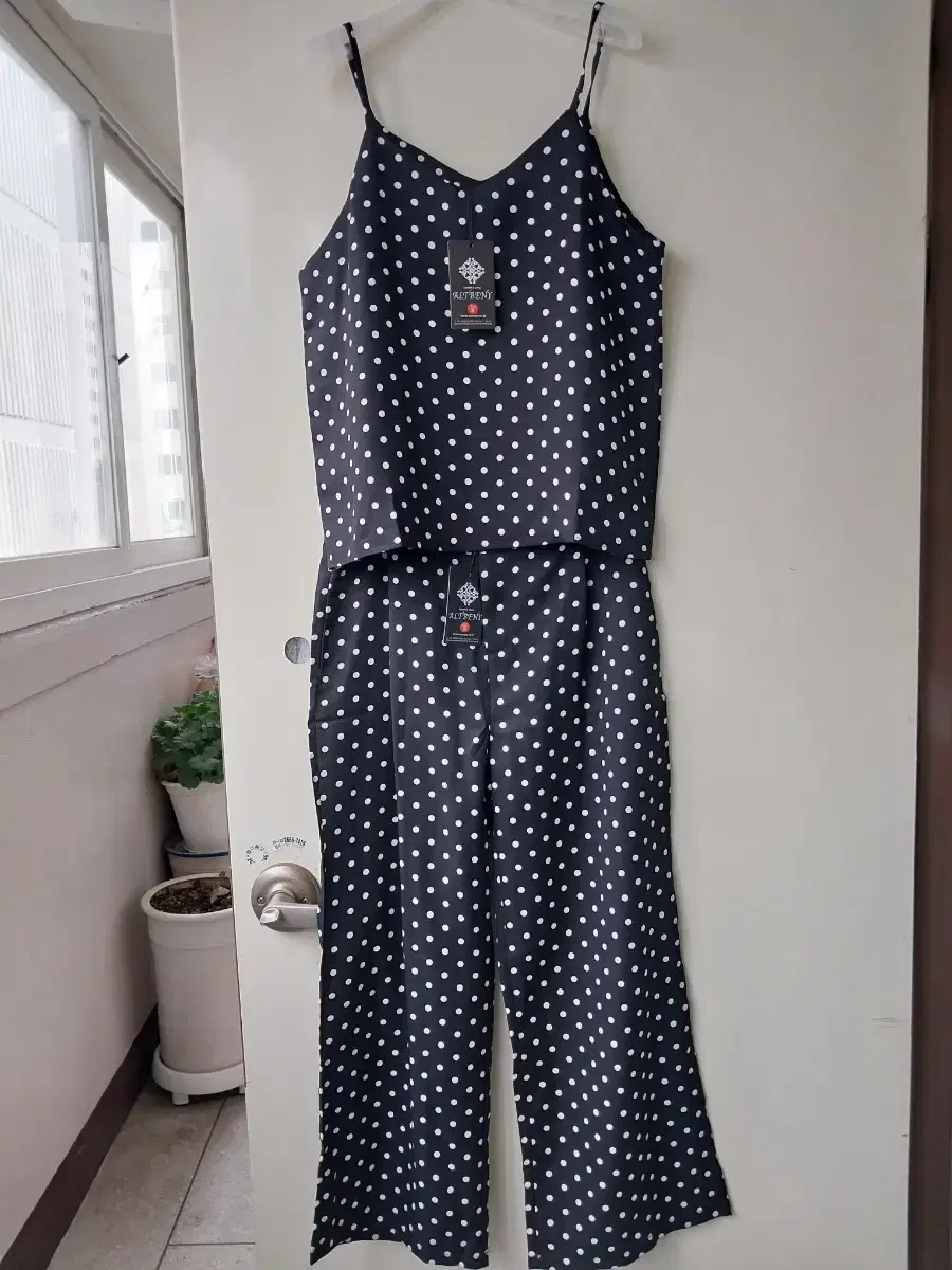 Polka Dot Pants Two-Piece (unworn new clothes)