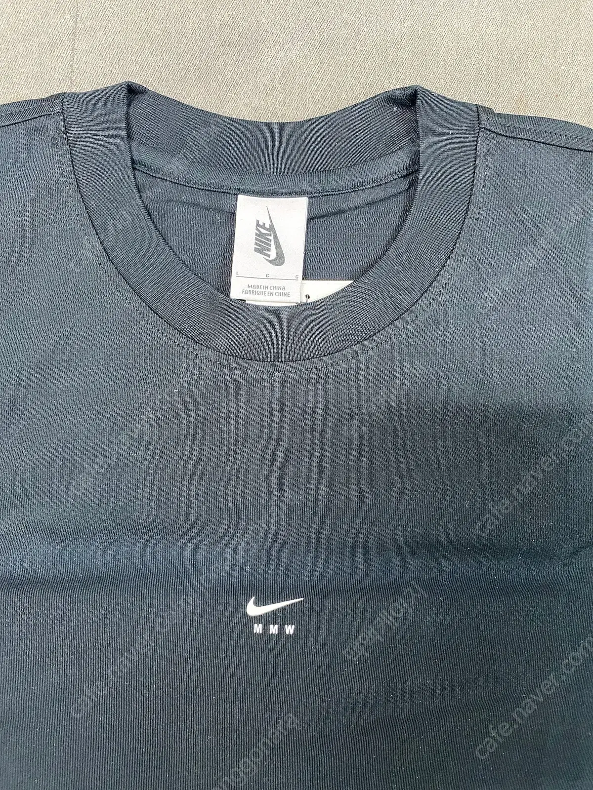 [L] Nike MMW Short Sleeve Black