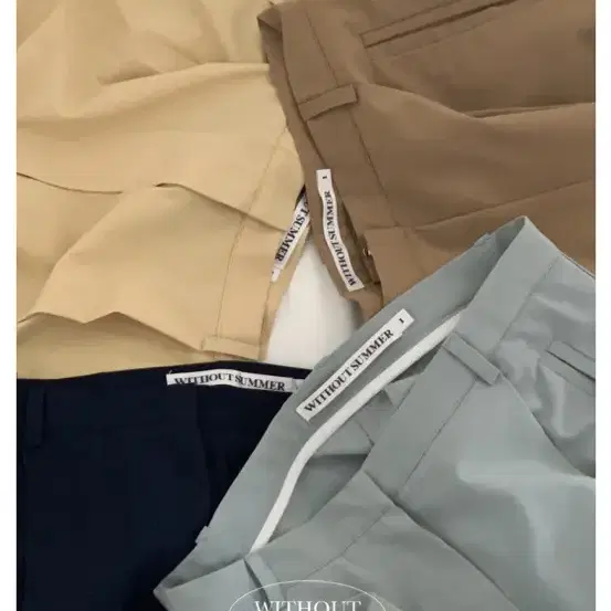 위드아웃썸머 [withoutsummer] kale slacks beige