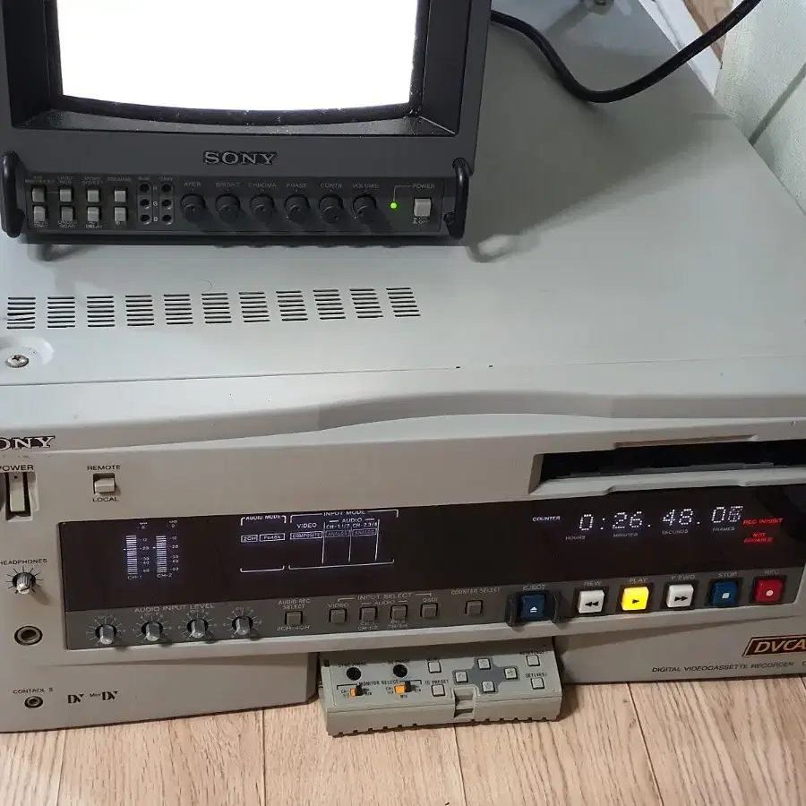 SONY DVCAM DSR-85 방송국용