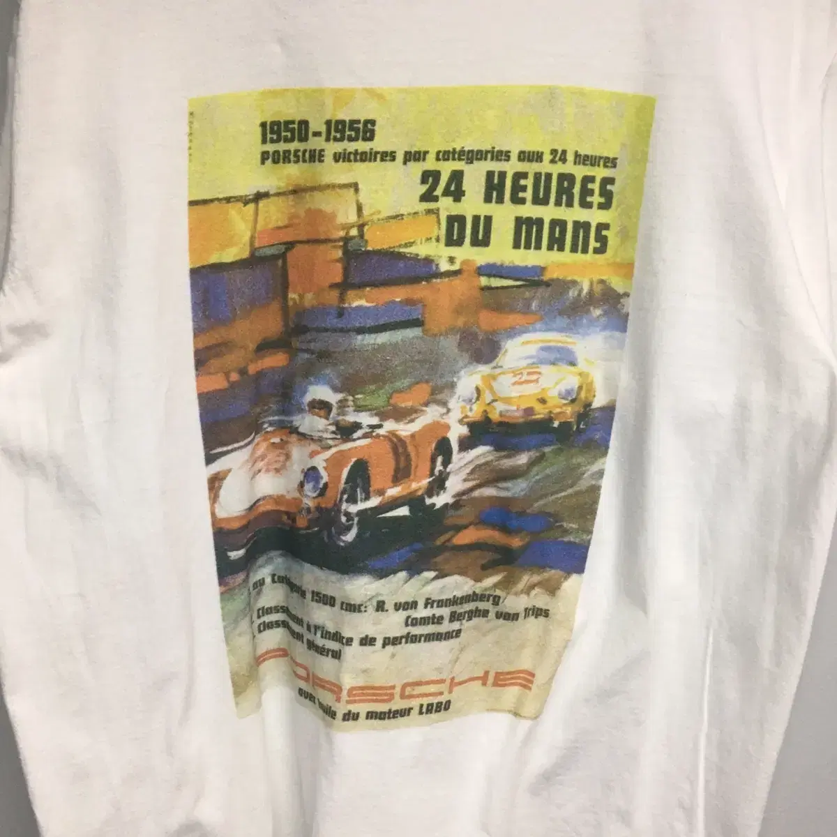 L ) OLD VINTAGE CAR PRINT TEE    자동차 프린