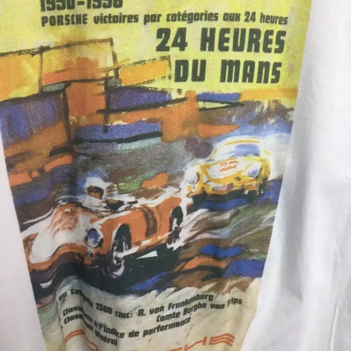 L ) OLD VINTAGE CAR PRINT TEE    자동차 프린