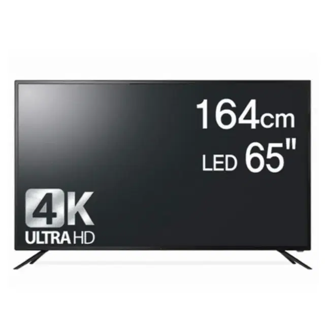 65인치 UHD 4K LED TV 미개봉 새제품 무료배송 모니터 티비