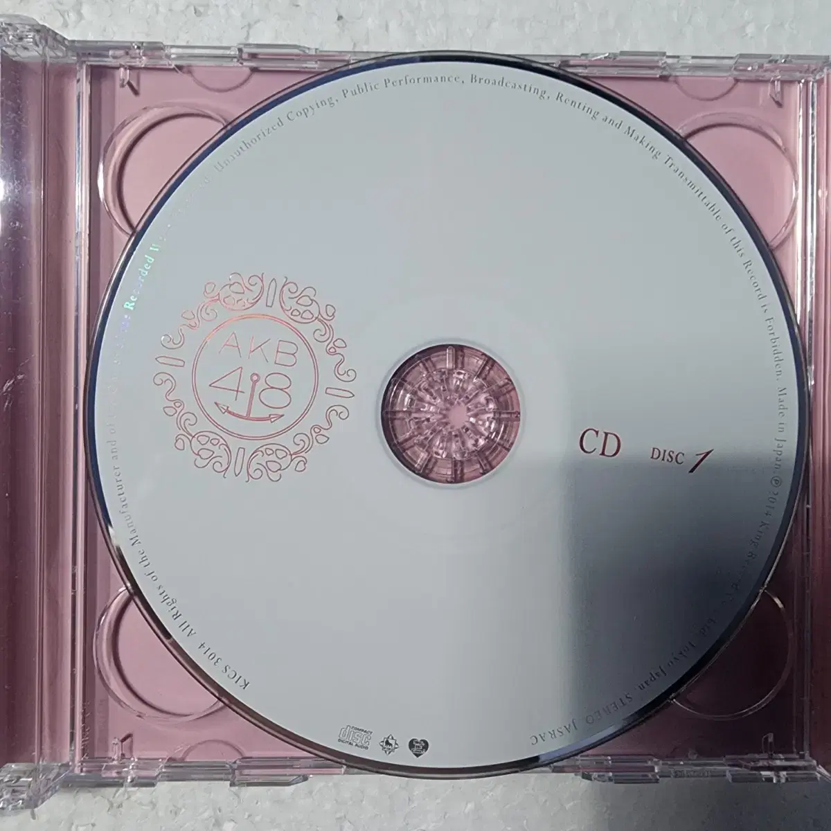 AKB48 A타입 표춘쿠키 일본 아이돌 걸그룹 2CD 중고