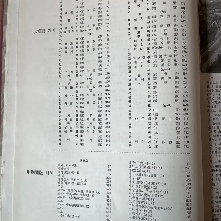 연극소품 인터넷에 없는 세계백과대사전 학원사 12권 1968 수정판