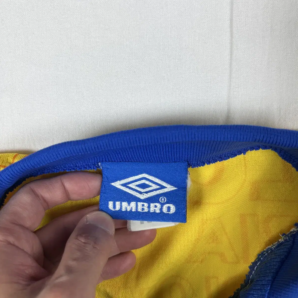 90s 엄브로 umbro 콜롬비아 국대 95-97 홈저지 축구유니폼