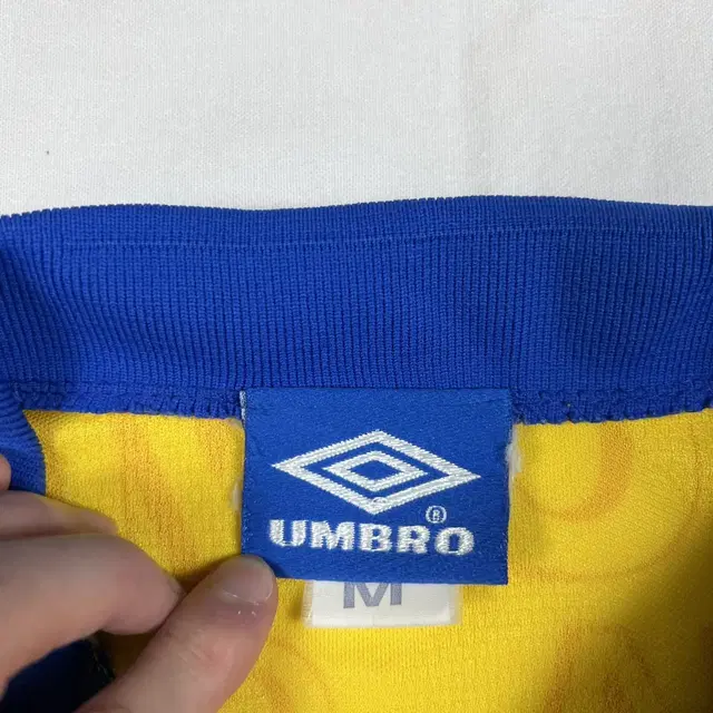 90s 엄브로 umbro 콜롬비아 국대 95-97 홈저지 축구유니폼