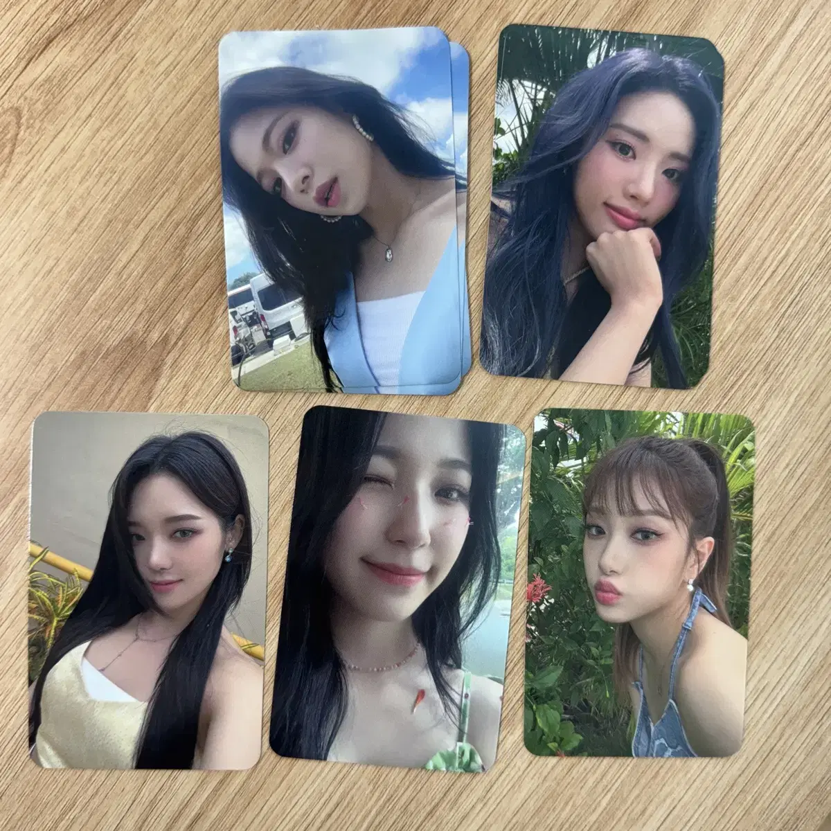 프로미스나인 뮤직코리아 미공포 특전 양도 대면 팬싸 포토카