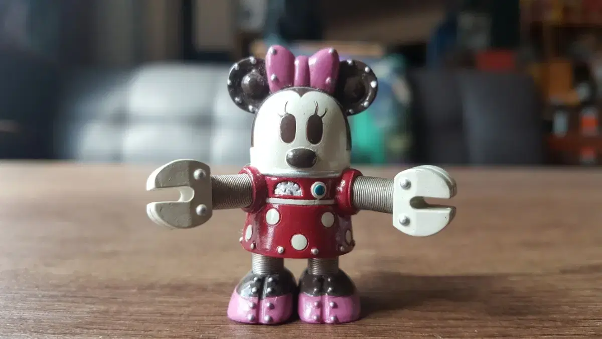 Disney Gacha Minnie Mouse Robot Robot Figure