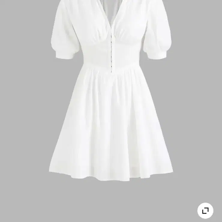 Cider Solid Short Sleeve Mini Dress