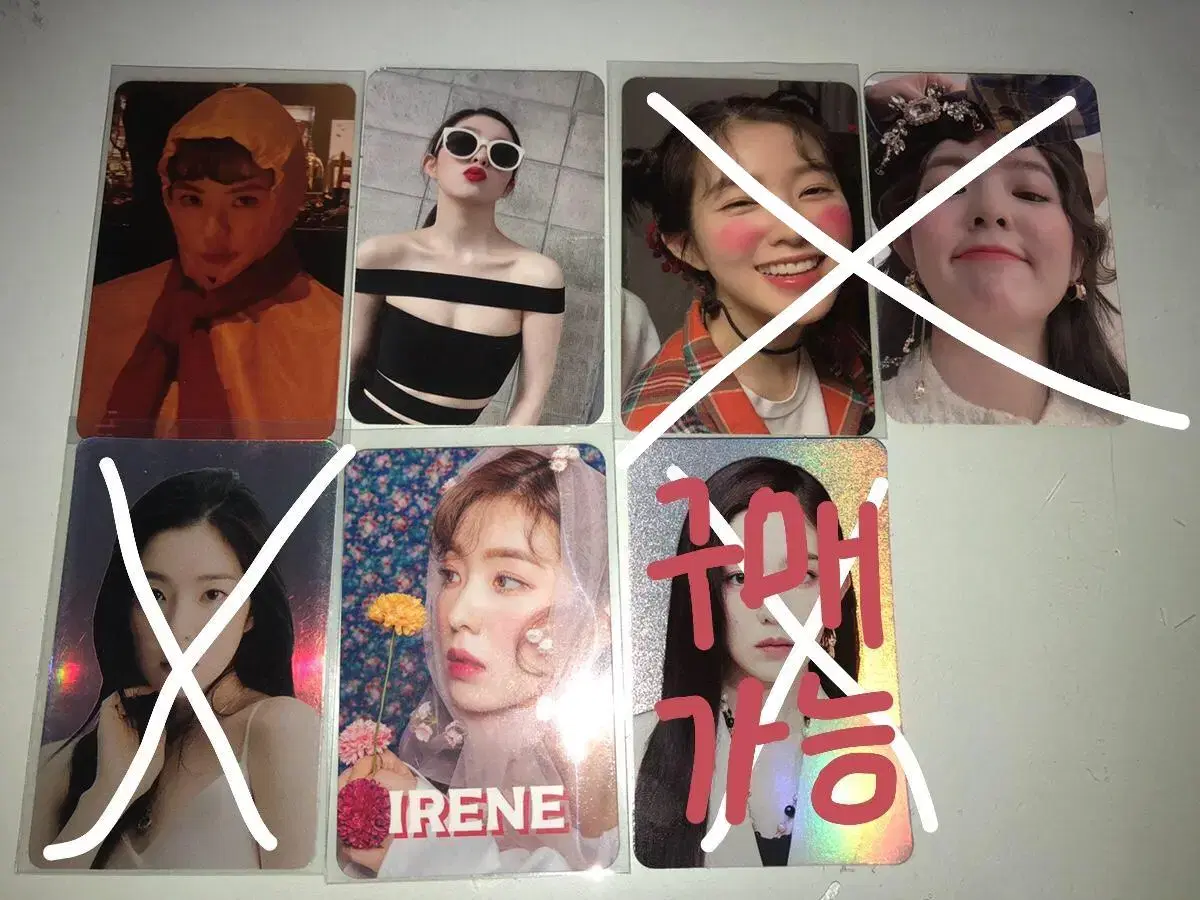 (급전)Red Velvet irene Umjam Juhyeon Jewel Juhyeon Sapi Juhyeon photocard Sell