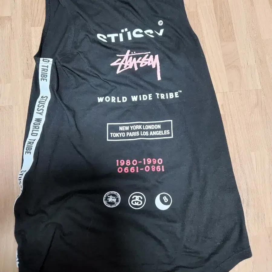 스투시 스튜시 stussy 여성용 민소매 티셔츠