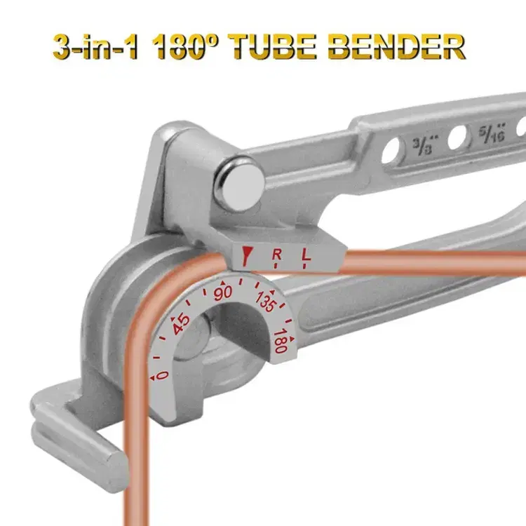 배관공구 동파이프 벤더 절곡기 1/4" 5/16" 3/8"