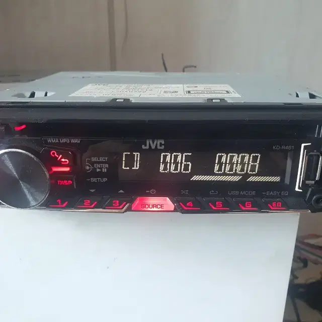 jvc usb 오디오팝니다(kd r461)