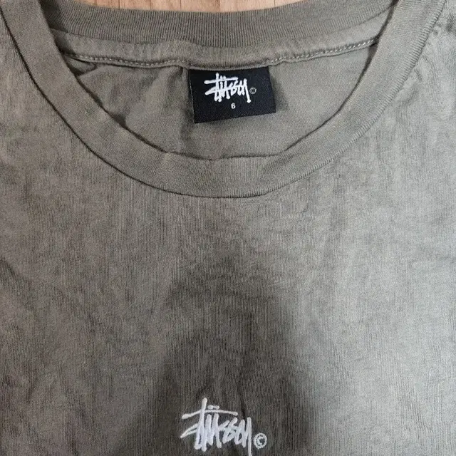 스투시 stussy 여성용 크롭티 레어템