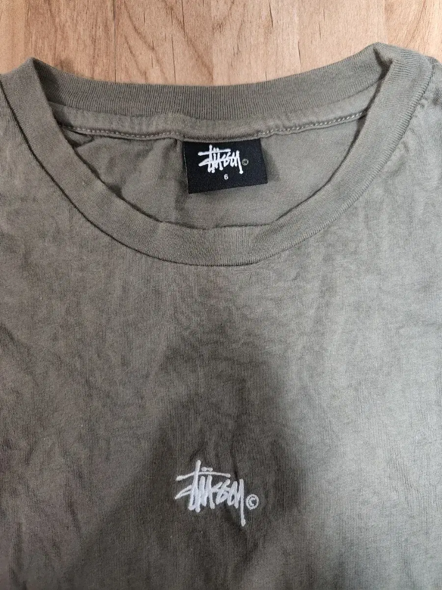 스투시 stussy 여성용 크롭티 레어템