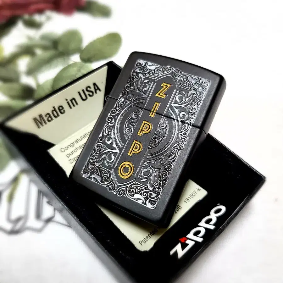 정품 49535 ZIPPO DESIGN 미개봉 새 지포라이터