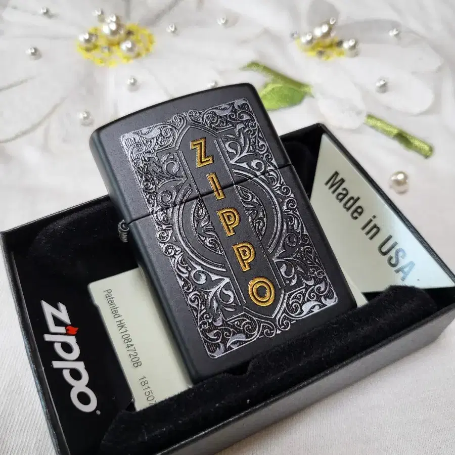 정품 49535 ZIPPO DESIGN 미개봉 새 지포라이터