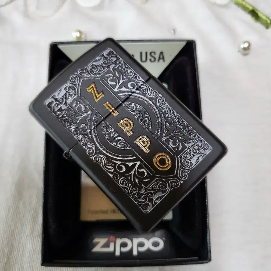 정품 49535 ZIPPO DESIGN 미개봉 새 지포라이터