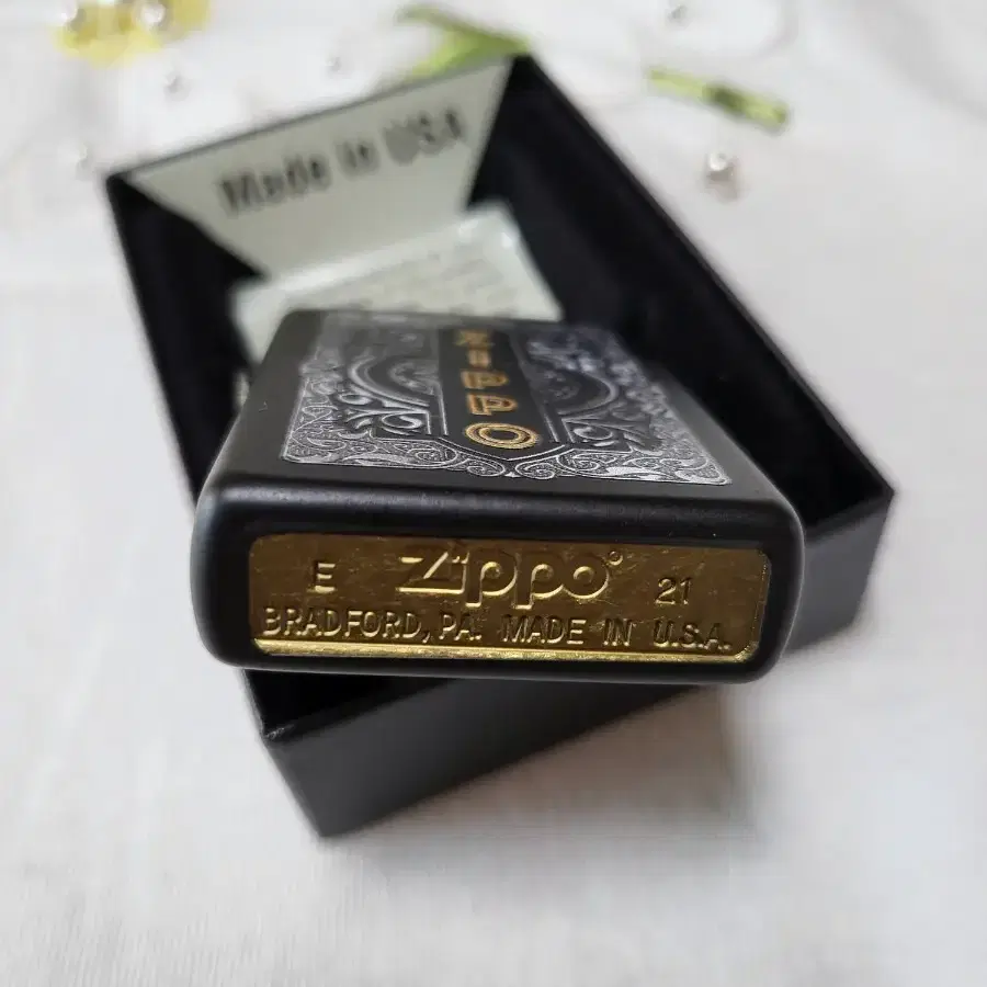 정품 49535 ZIPPO DESIGN 미개봉 새 지포라이터