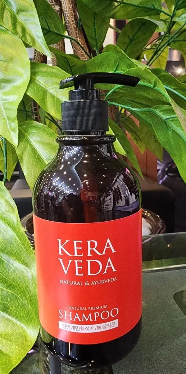 약산성 샴푸 프리미엄 500ml KERAVEDA 헤어 모발영양 케라베다