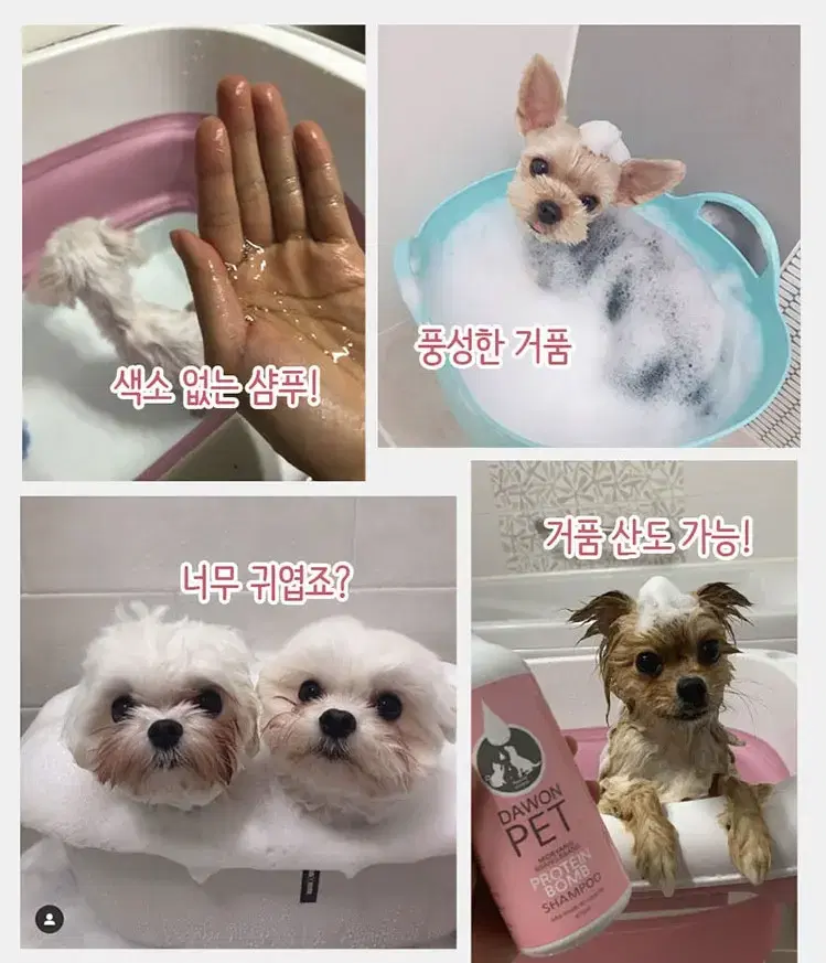 향기좋은 강아지 고양이 자연유래성분 애견샴푸 470ml