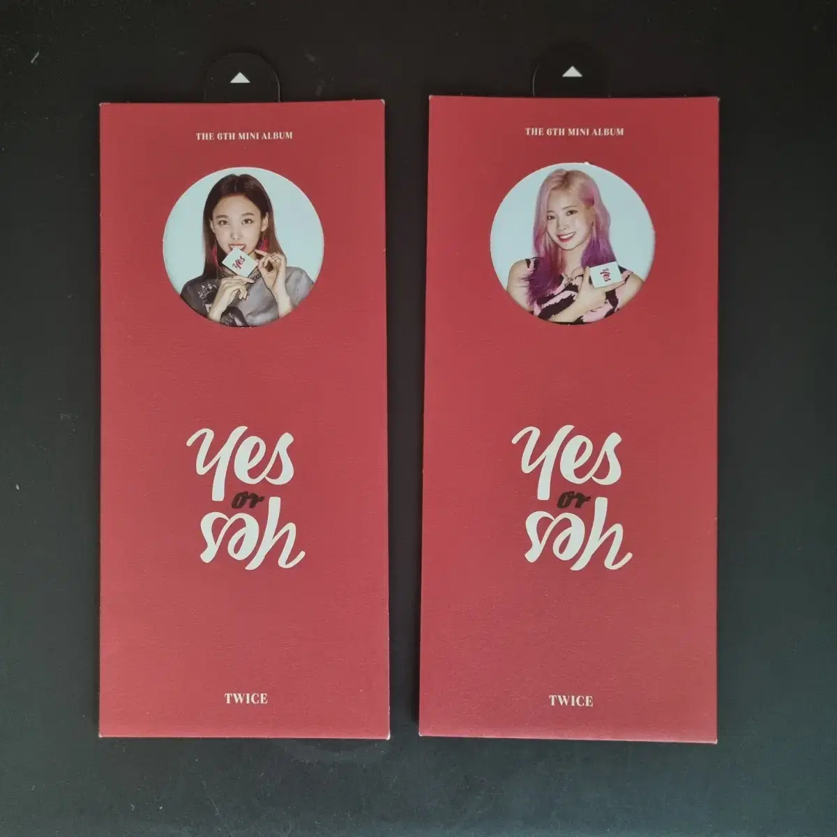 트와이스 YES OR YES 카드