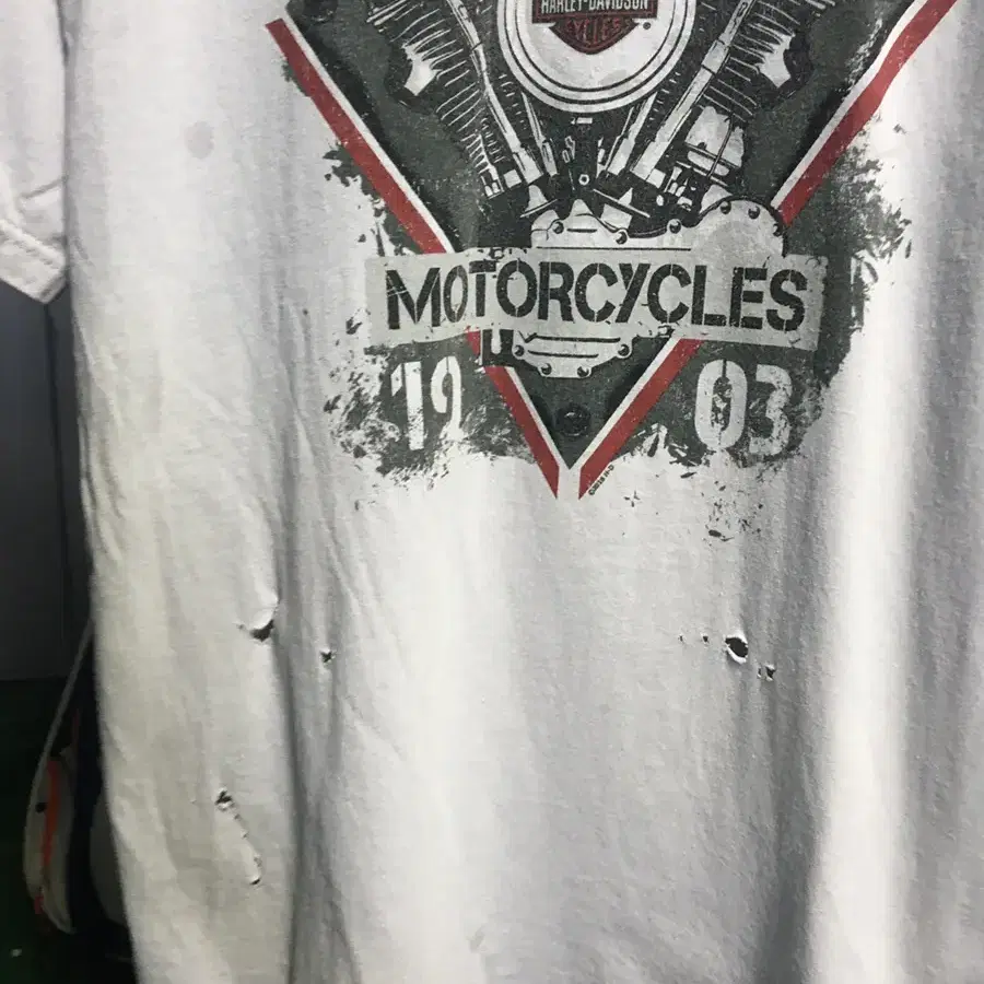 L)HARLEY DAVIDSON TEE