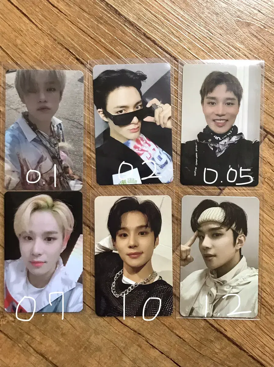 NCT jungwoo taeil jeno chenle photocard WTS