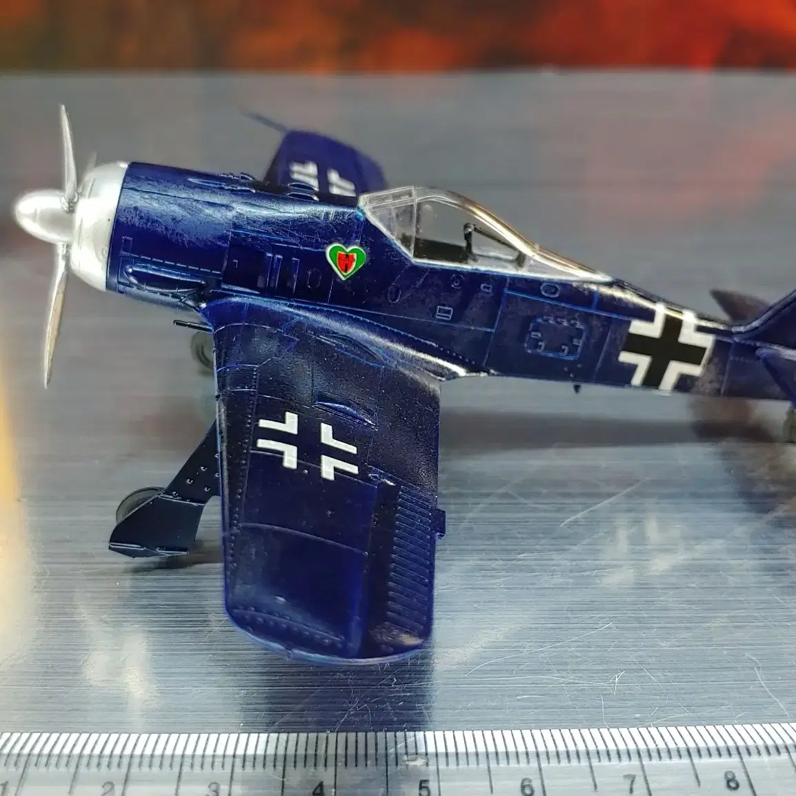 1/72아카데미전투기FW190독일13센티프라모델도색완성작AFV에어로